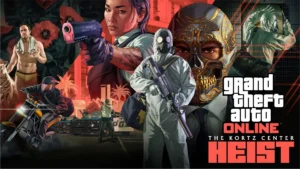 Arte promocional DLC The Kortz Center Heist em GTA Online